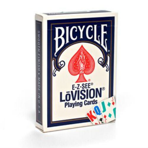 Bicycle E - Z - SEE LoVision kortos (Mėlynos) - OBUOLYS
