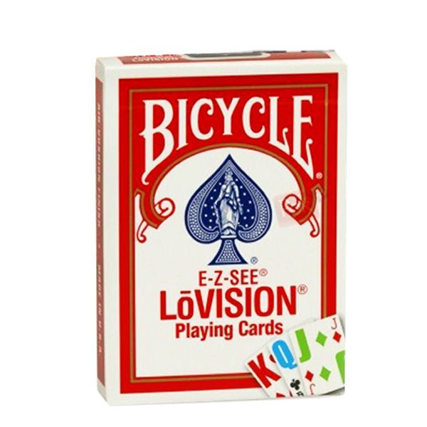 Bicycle E - Z - SEE LoVision kortos (Raudonos) - OBUOLYS