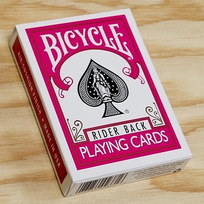 Bicycle Fuchsia Rider Back kortos - OBUOLYS