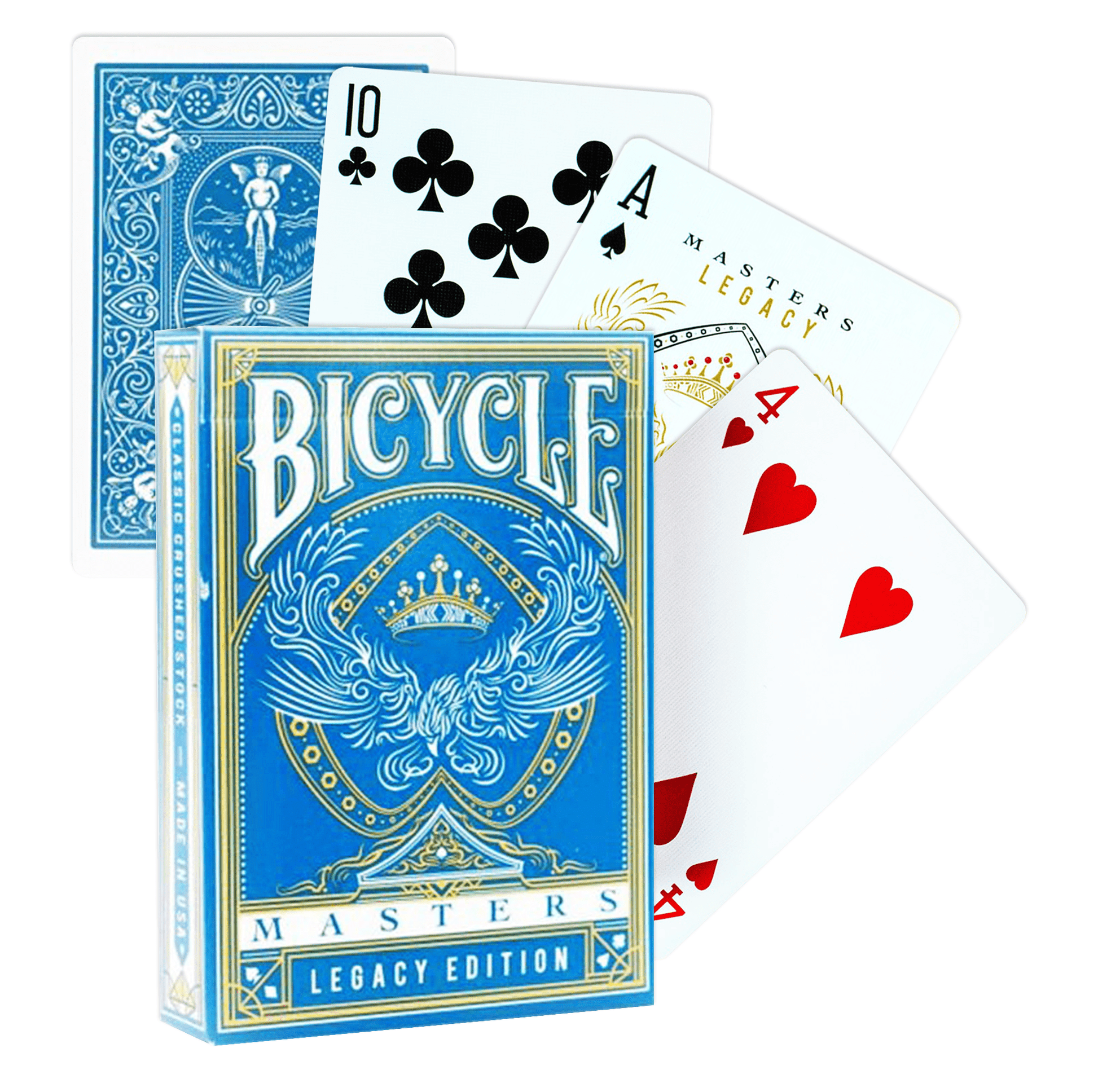 Bicycle Masters Legacy kortos (Mėlynos) - OBUOLYS