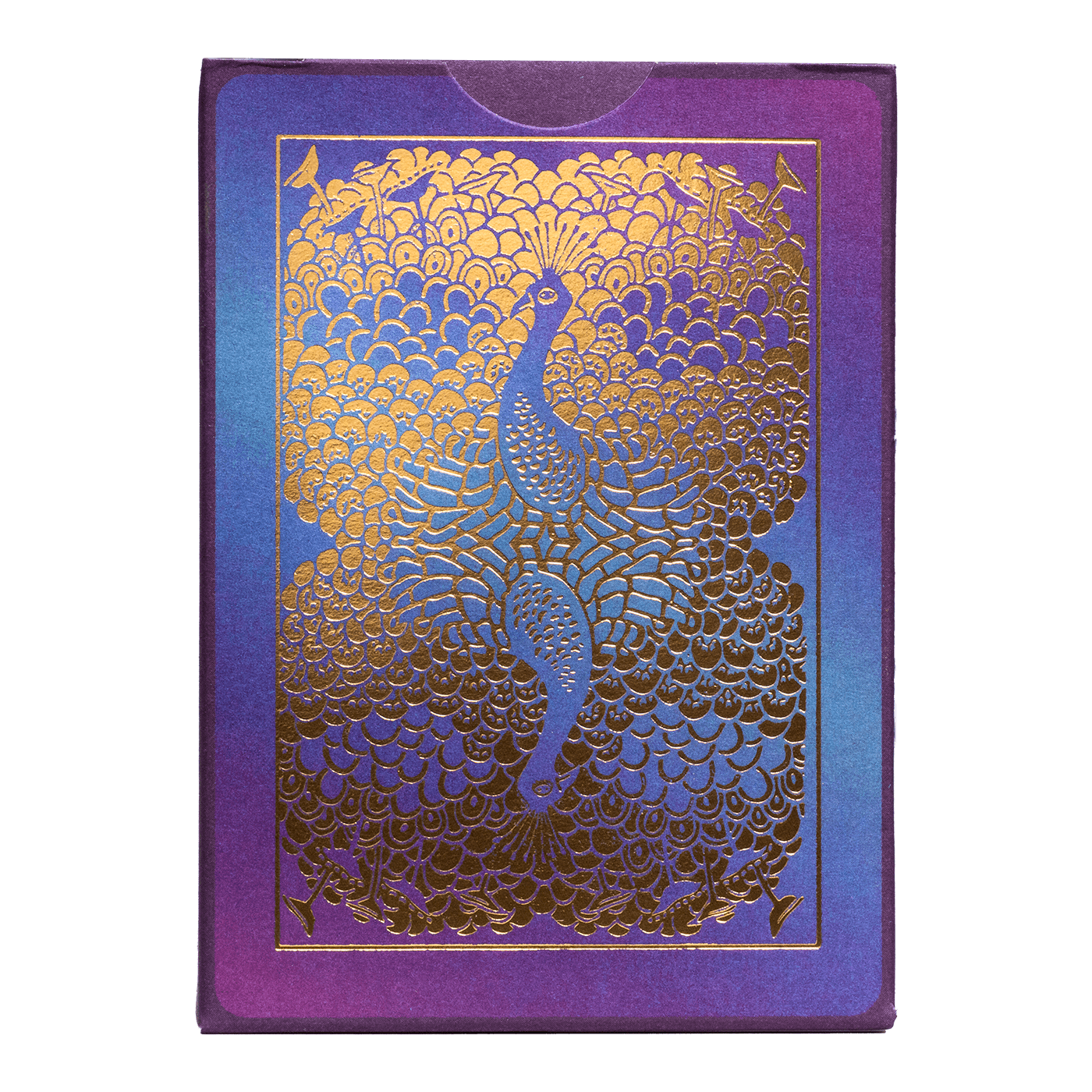 Bicycle Peacock Purple No 20 žaidimo kortos - OBUOLYS