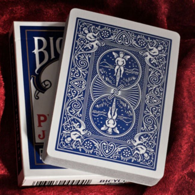Bicycle Pinochle Jumbo kortos (Mėlynos) - OBUOLYS
