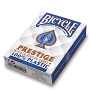 Bicycle Prestige Jumbo pokerio kortos (Mėlynos) - OBUOLYS