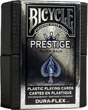 Bicycle Prestige Standard pokerio kortos dėžutėje (Mėlynos) - OBUOLYS