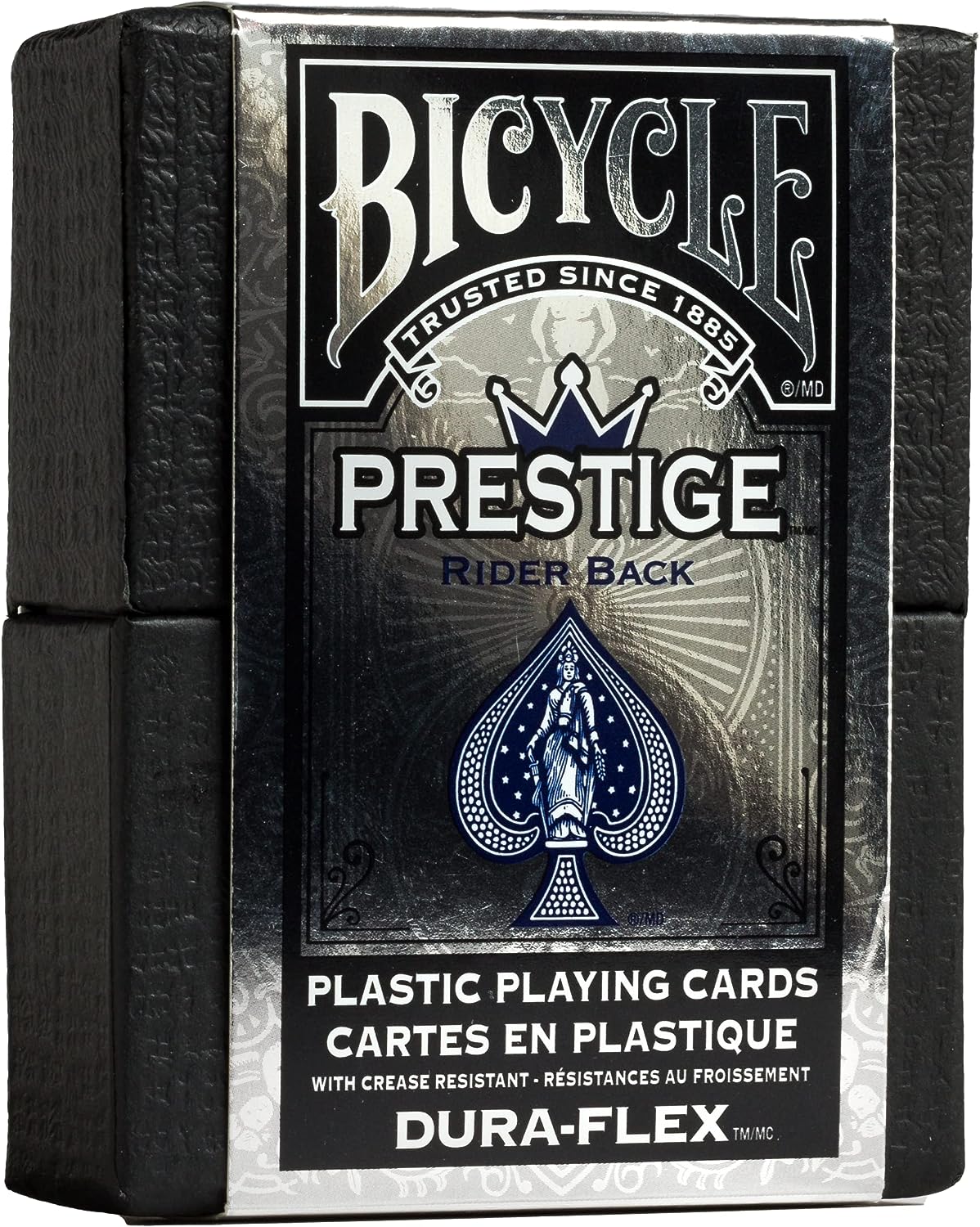 Bicycle Prestige Standard pokerio kortos dėžutėje (Mėlynos) - OBUOLYS