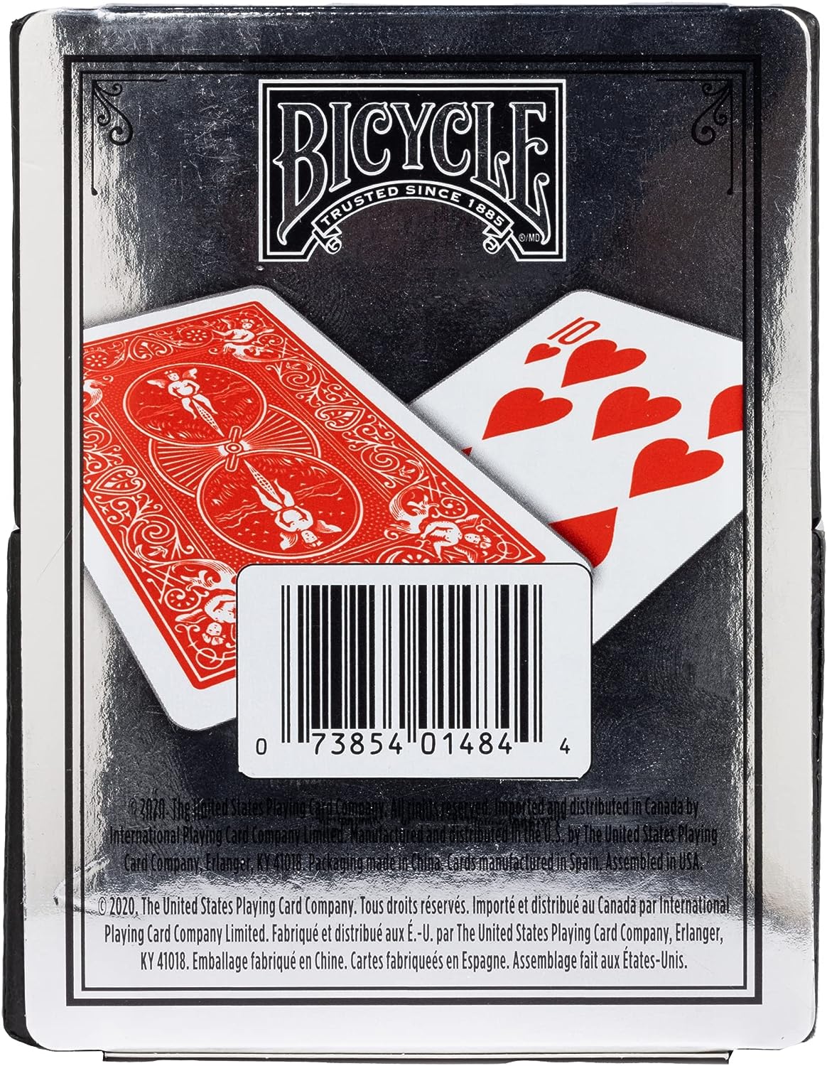 Bicycle Prestige Standard pokerio kortos dėžutėje (Raudonos) - OBUOLYS
