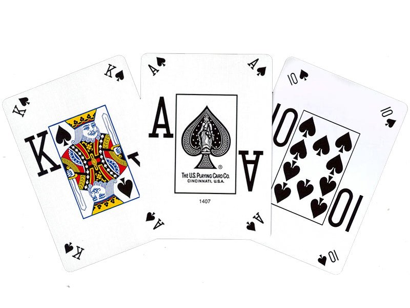 Bicycle Pro Poker Peek pokerio kortos Mėlynos - OBUOLYS