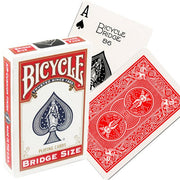 Bicycle Rider Back Bridge Size kortos (Raudonos) - OBUOLYS