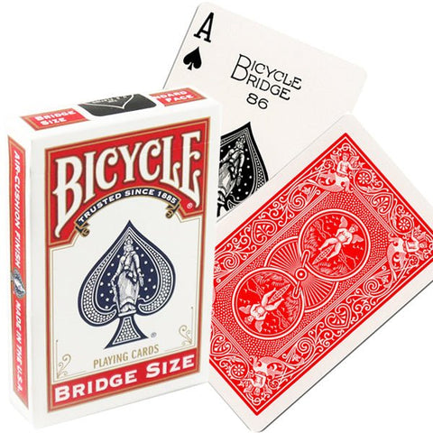 Bicycle Rider Back Bridge Size kortos (Raudonos) - OBUOLYS
