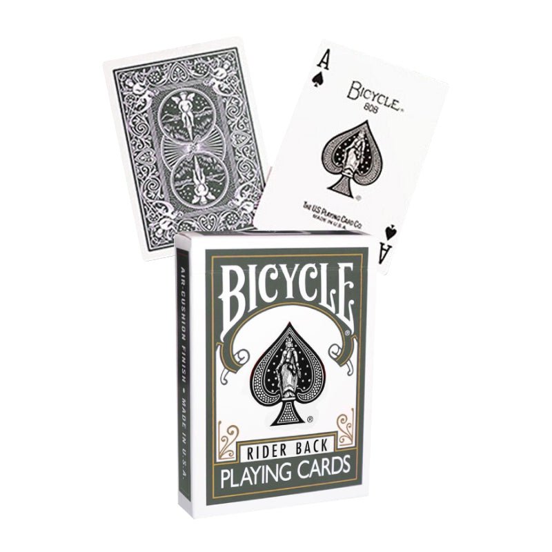 Bicycle Rider Back kortos (Pilkos) - OBUOLYS
