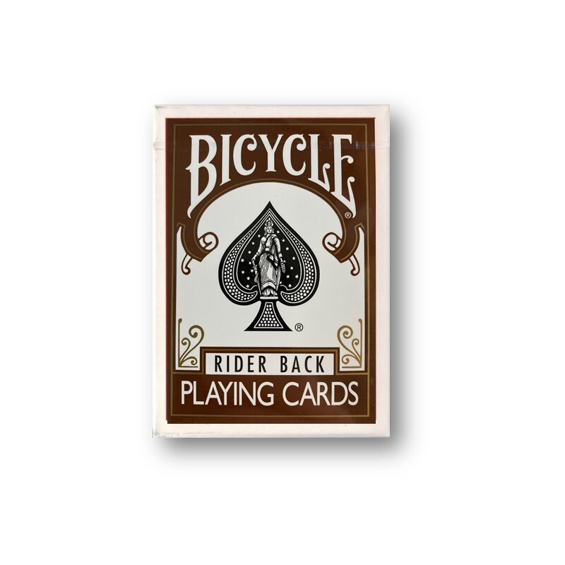 Bicycle Rider Back kortos (Rudos) - OBUOLYS