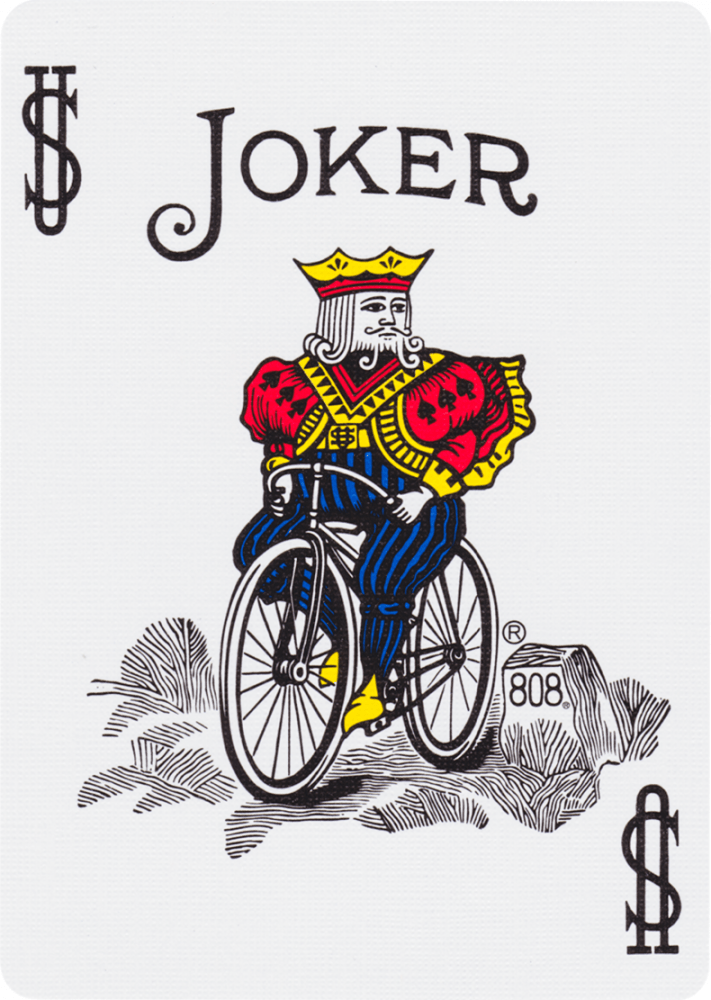 Bicycle Rider Back kortos (Žalios) - OBUOLYS
