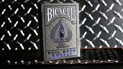 Bicycle Rider Back Metal Luxe kortos (Mėlynos) - OBUOLYS