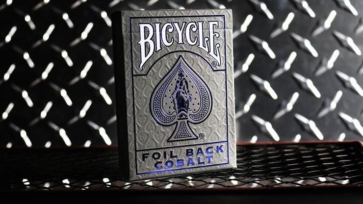 Bicycle Rider Back Metal Luxe kortos (Mėlynos) - OBUOLYS