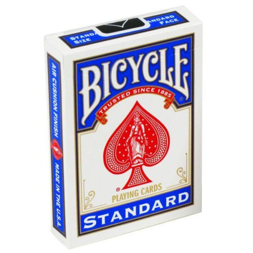 Bicycle Rider Back Standard 2 kortų kaladės (Mėlynos ir raudonos) - OBUOLYS