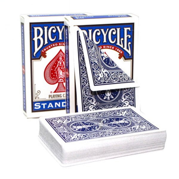Bicycle Rider Double Back kortos (Mėlynos) - OBUOLYS