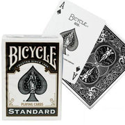 Bicycle Rider Standard pokerio kortos (Juodos) - OBUOLYS