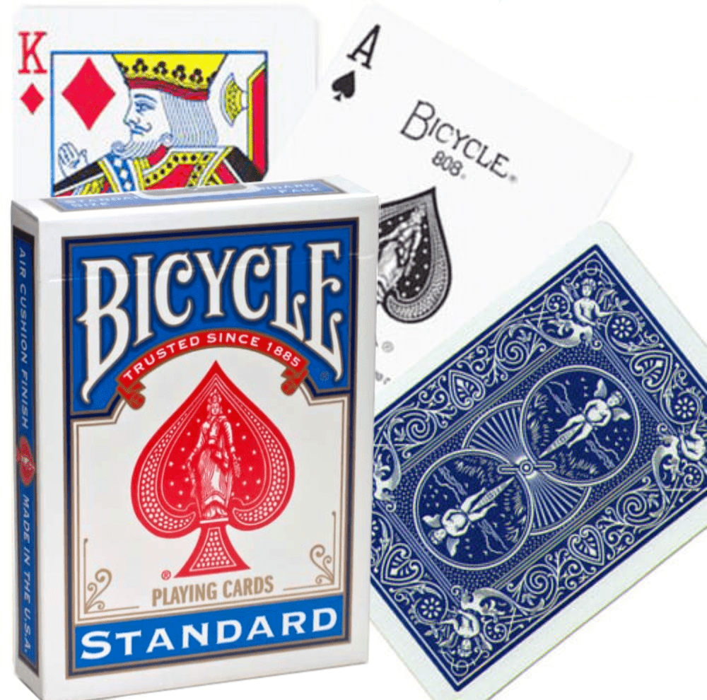 Bicycle Rider Standard pokerio kortos (Mėlynos) - OBUOLYS