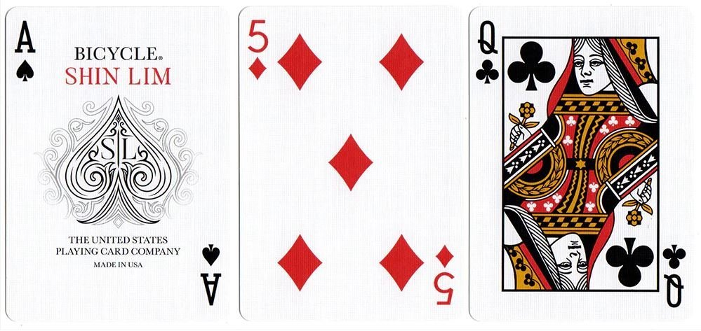 Bicycle Shin Lim kortos - OBUOLYS