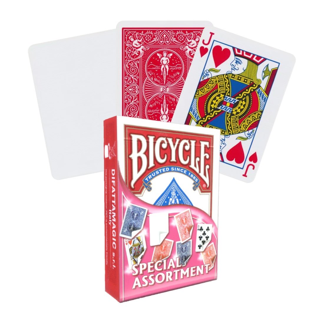 Bicycle Special Assortment kortų kaladė (raudona) - OBUOLYS