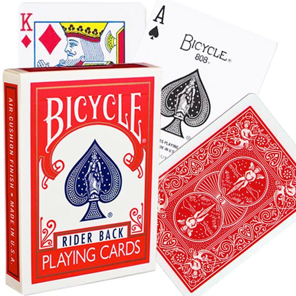 Bicycle Standard Retro 808 pokerio kortos (Raudonos) - OBUOLYS