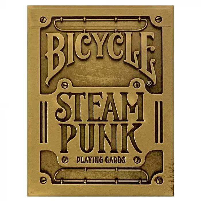 Bicycle Steampunk Gold kortos (aukso sp.) - OBUOLYS