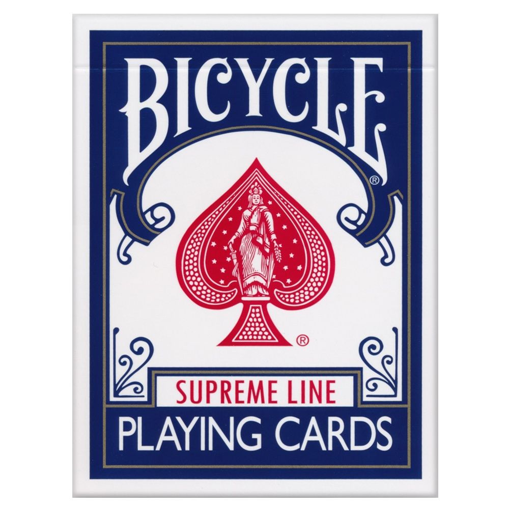 Bicycle Supreme Line kortos (Mėlynos) - OBUOLYS
