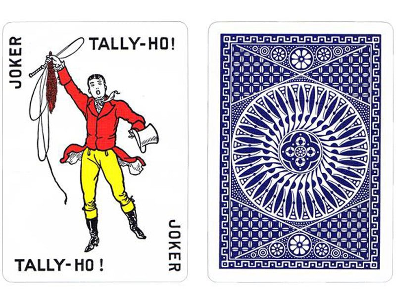 Bicycle Tally - Ho Circle kortos (Mėlynos) - OBUOLYS