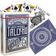 Bicycle Tally - Ho Circle kortos (Mėlynos) - OBUOLYS