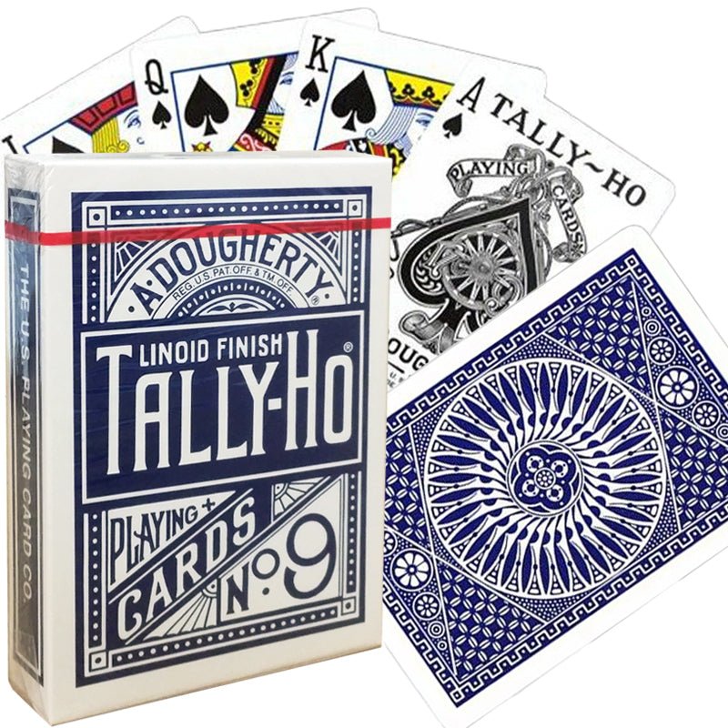 Bicycle Tally - Ho Circle kortos (Mėlynos) - OBUOLYS