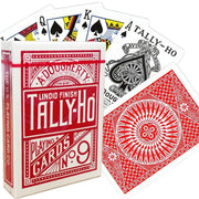 Bicycle Tally - Ho Circle kortos (Raudonos) - OBUOLYS