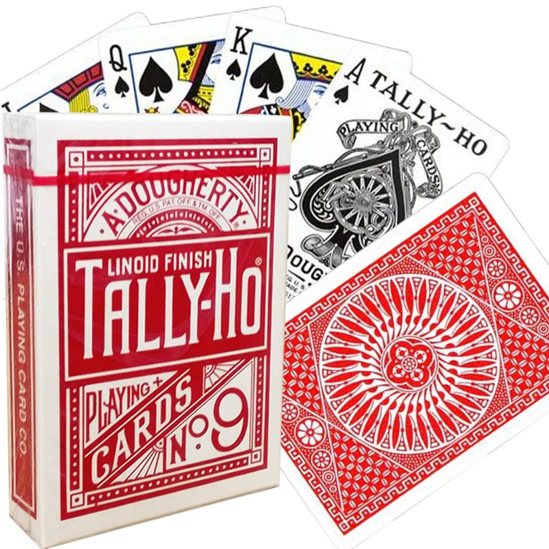 Bicycle Tally - Ho Circle kortos (Raudonos) - OBUOLYS