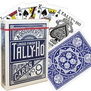 Bicycle Tally - Ho Fan back kortos (Mėlynos) - OBUOLYS
