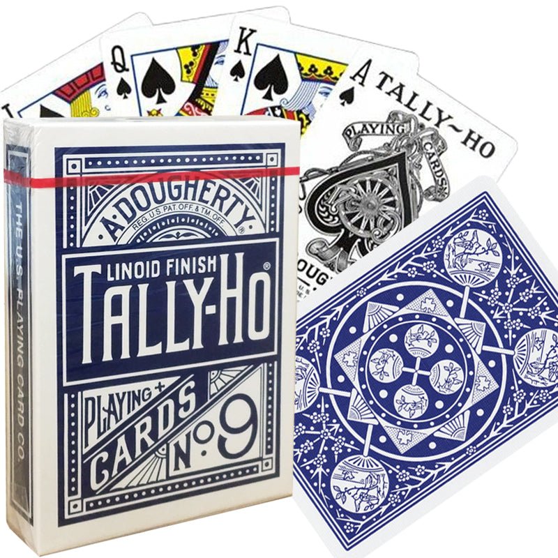 Bicycle Tally - Ho Fan back kortos (Mėlynos) - OBUOLYS
