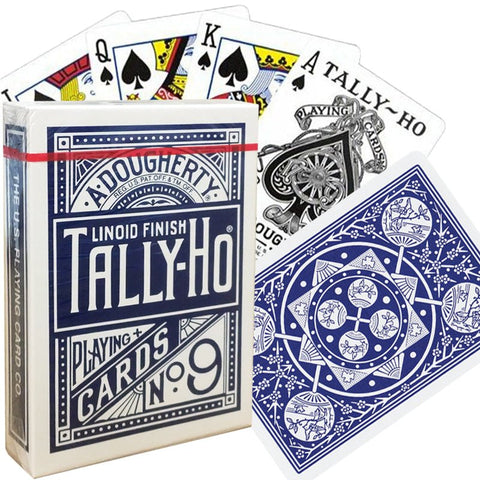 Bicycle Tally - Ho Fan back kortos (Mėlynos) - OBUOLYS