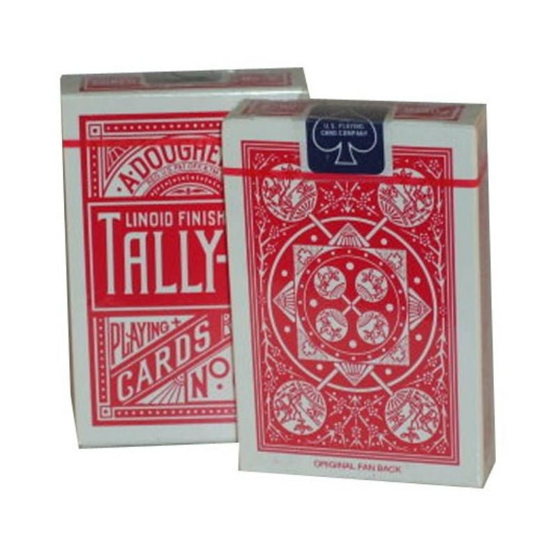 Bicycle Tally - Ho Fan back kortos (Raudonos) - OBUOLYS