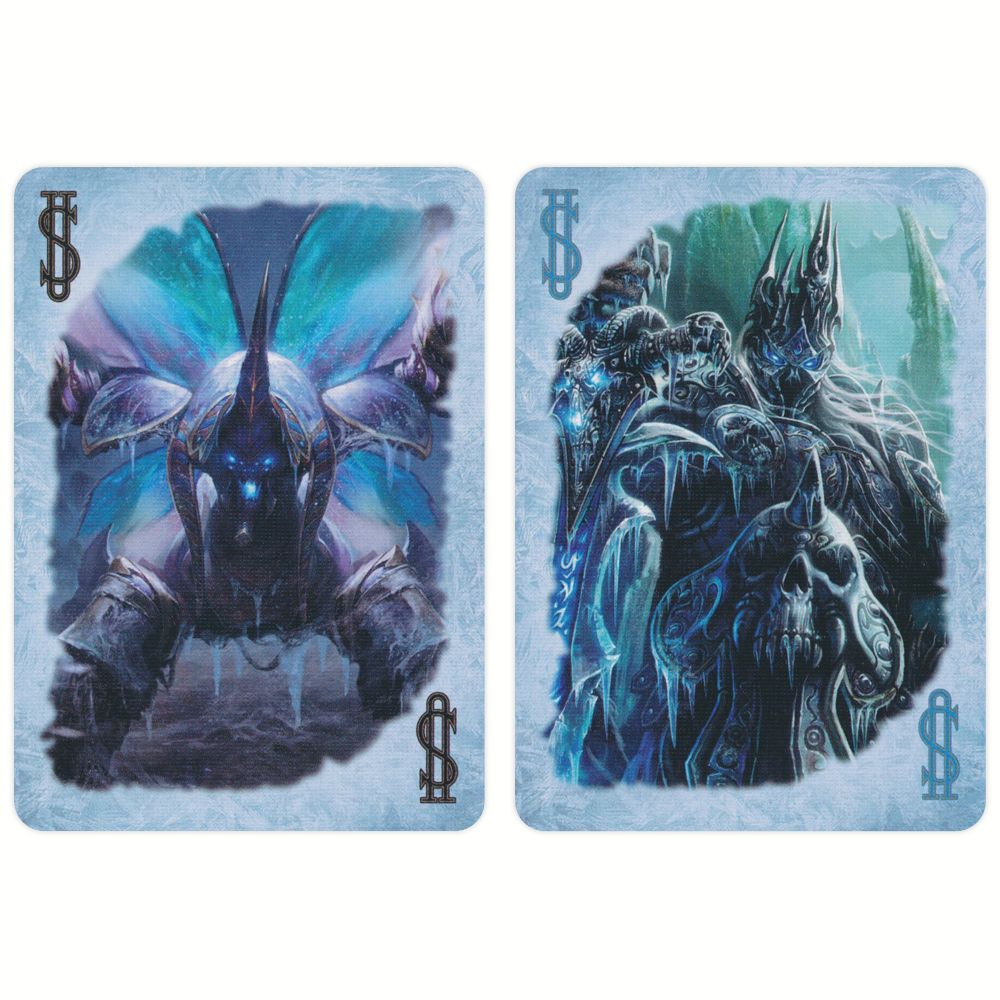 Bicycle World of Warcraft Cards Wrath of the Lich King žaidimo kortos - OBUOLYS