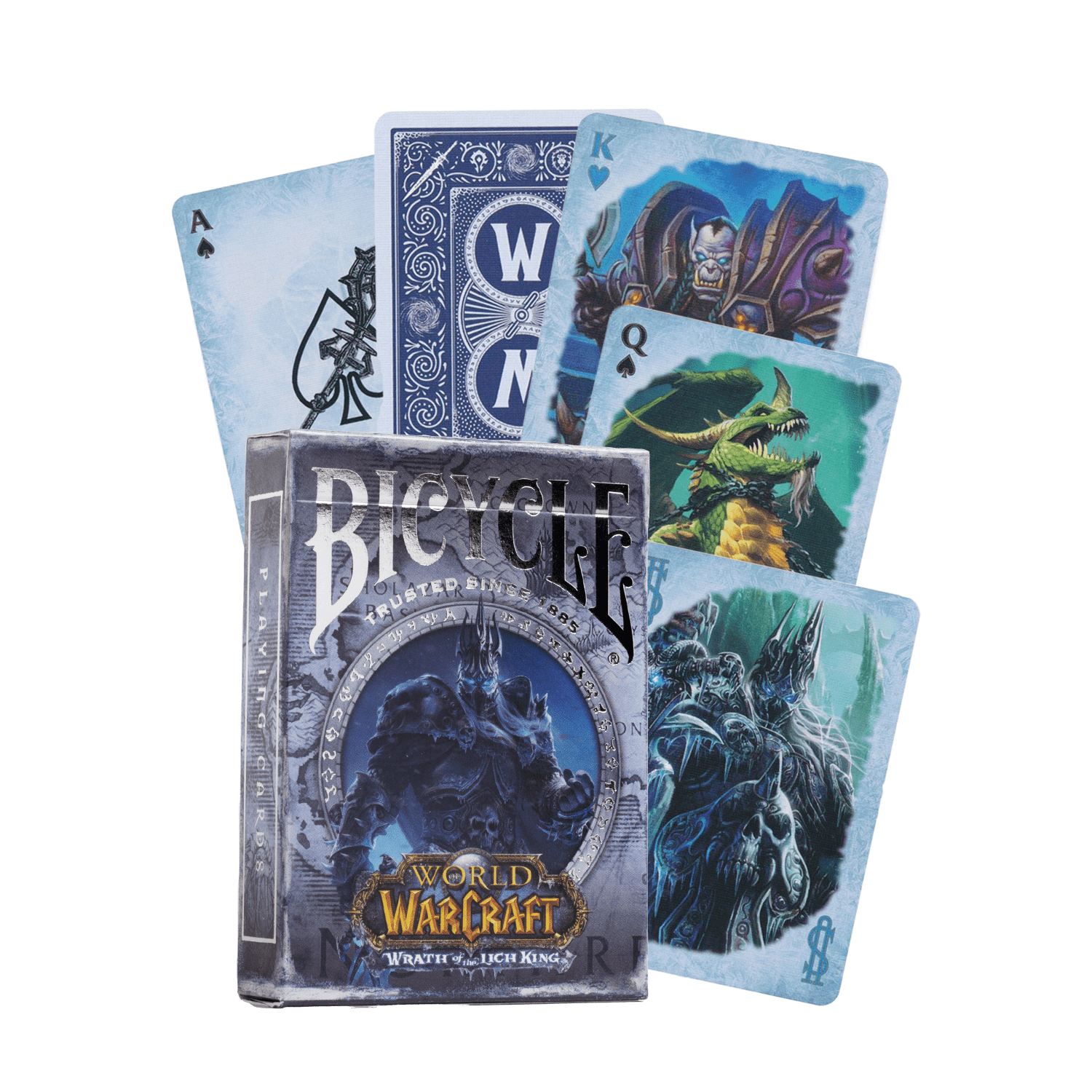 Bicycle World of Warcraft Cards Wrath of the Lich King žaidimo kortos - OBUOLYS