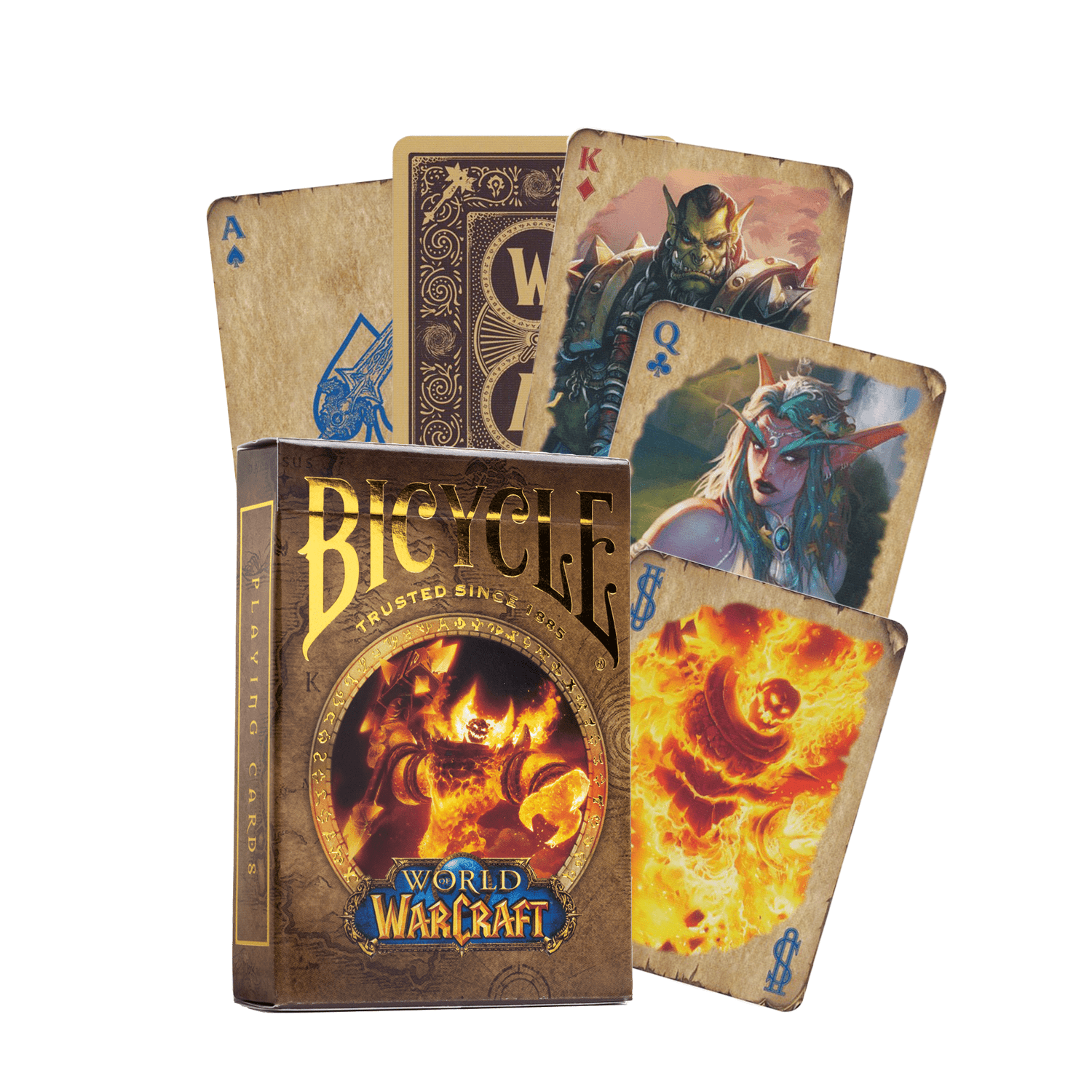 Bicycle World of Warcraft Classic žaidimo kortos - OBUOLYS