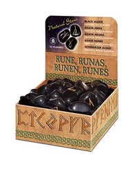Black Agate Runos (juodojo agato) Lo Scarabeo - OBUOLYS