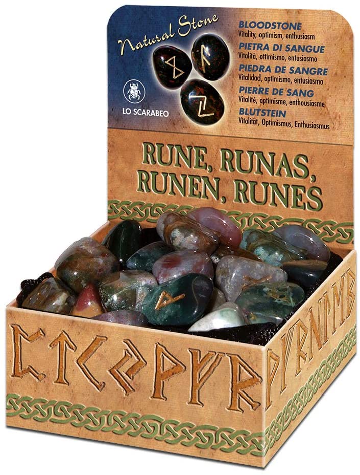 Bloodstone Runos Lo Scarabeo - OBUOLYS