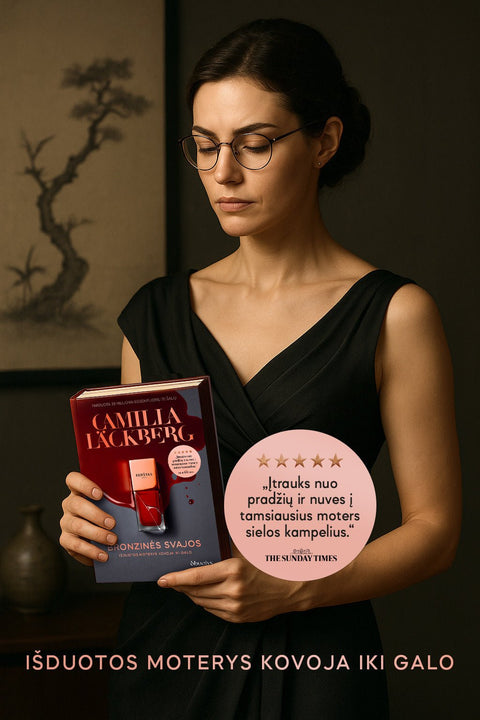 BRONZINĖS SVAJOS: detektyvų karalienė Camilla Läckberg sugrįžta su finaline Fei keršto serijos knyga - OBUOLYS