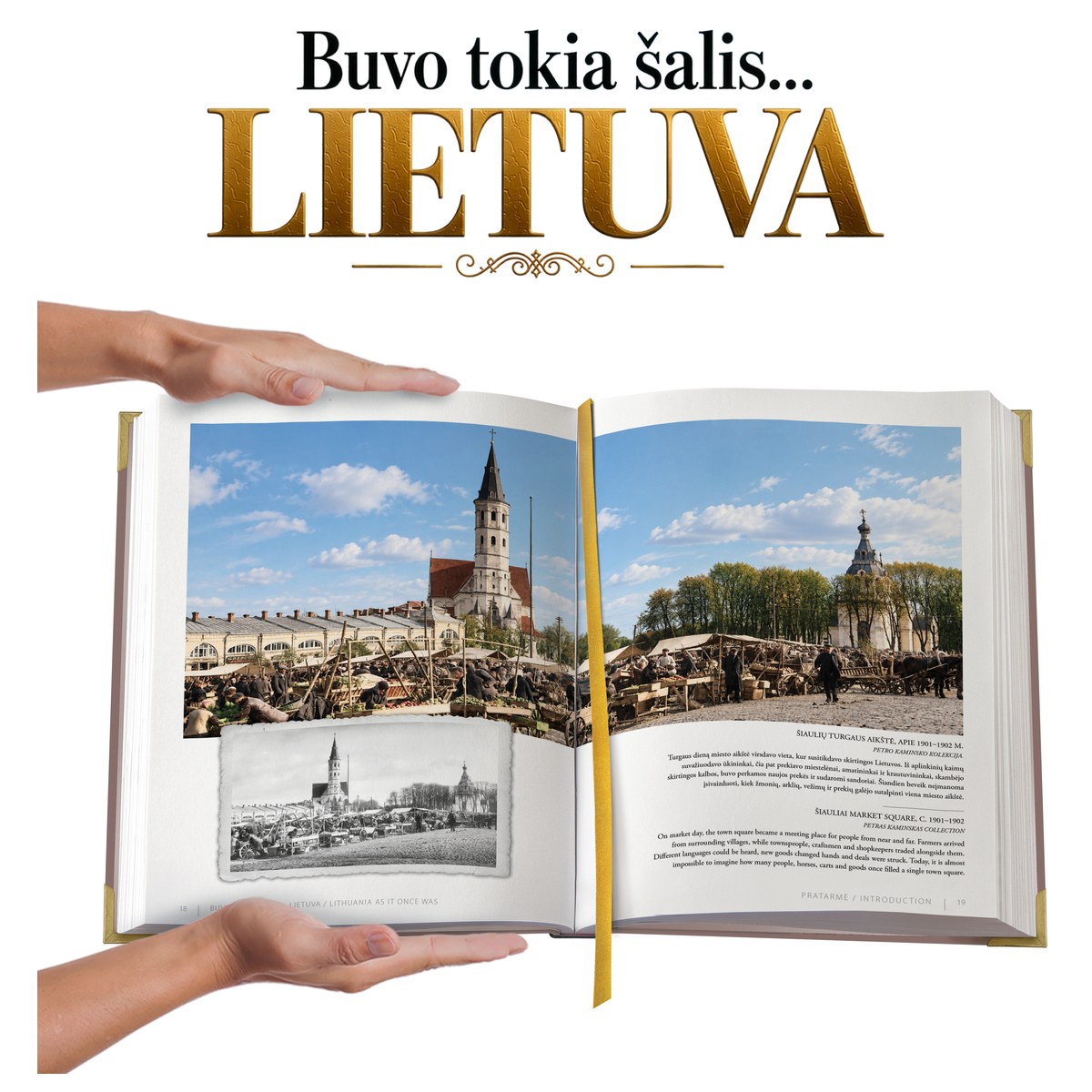 Buvo tokia šalis… Lietuva: unikali dvikalbė didelio formato dovana – speciali išankstinė kaina, vėliau brangs!