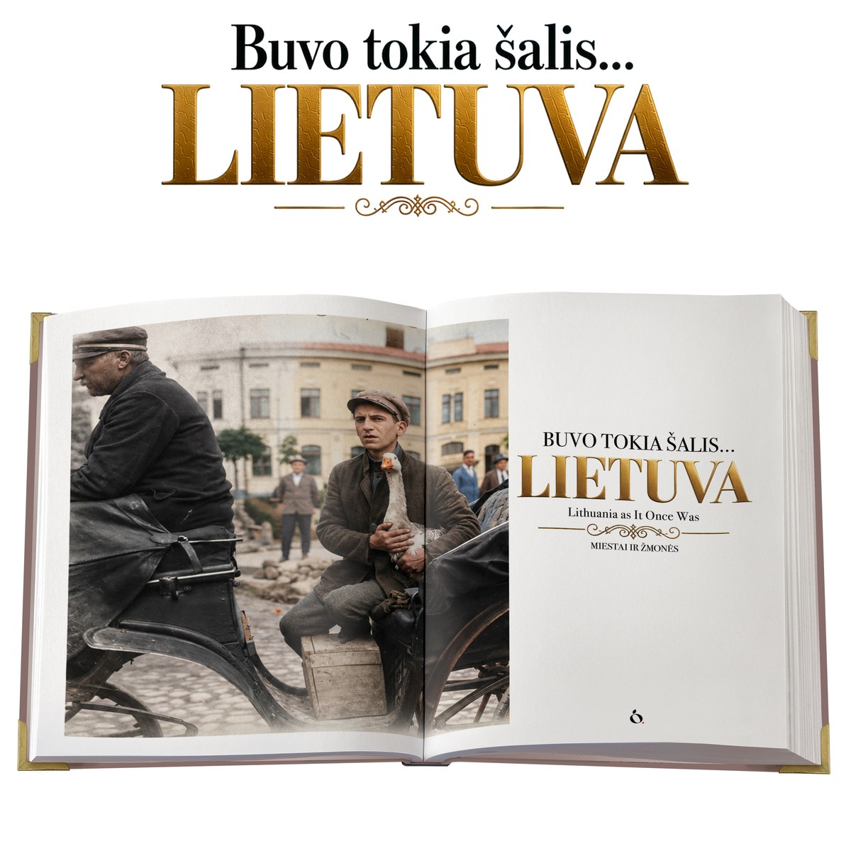 Buvo tokia šalis… Lietuva: unikali dvikalbė didelio formato dovana – speciali išankstinė kaina, vėliau brangs!