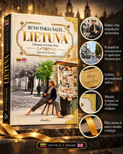 Buvo tokia šalis… Lietuva: unikali dvikalbė didelio formato dovana – speciali išankstinė kaina, vėliau brangs!