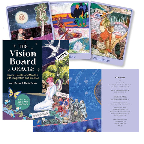 The Vision Board Oracle kortos ir gidas Insight Editions