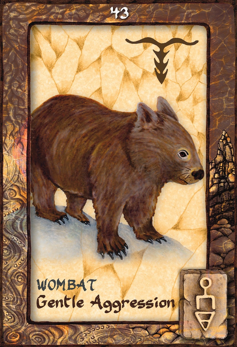 Animal Dreaming Oracle kortos Blue Angel