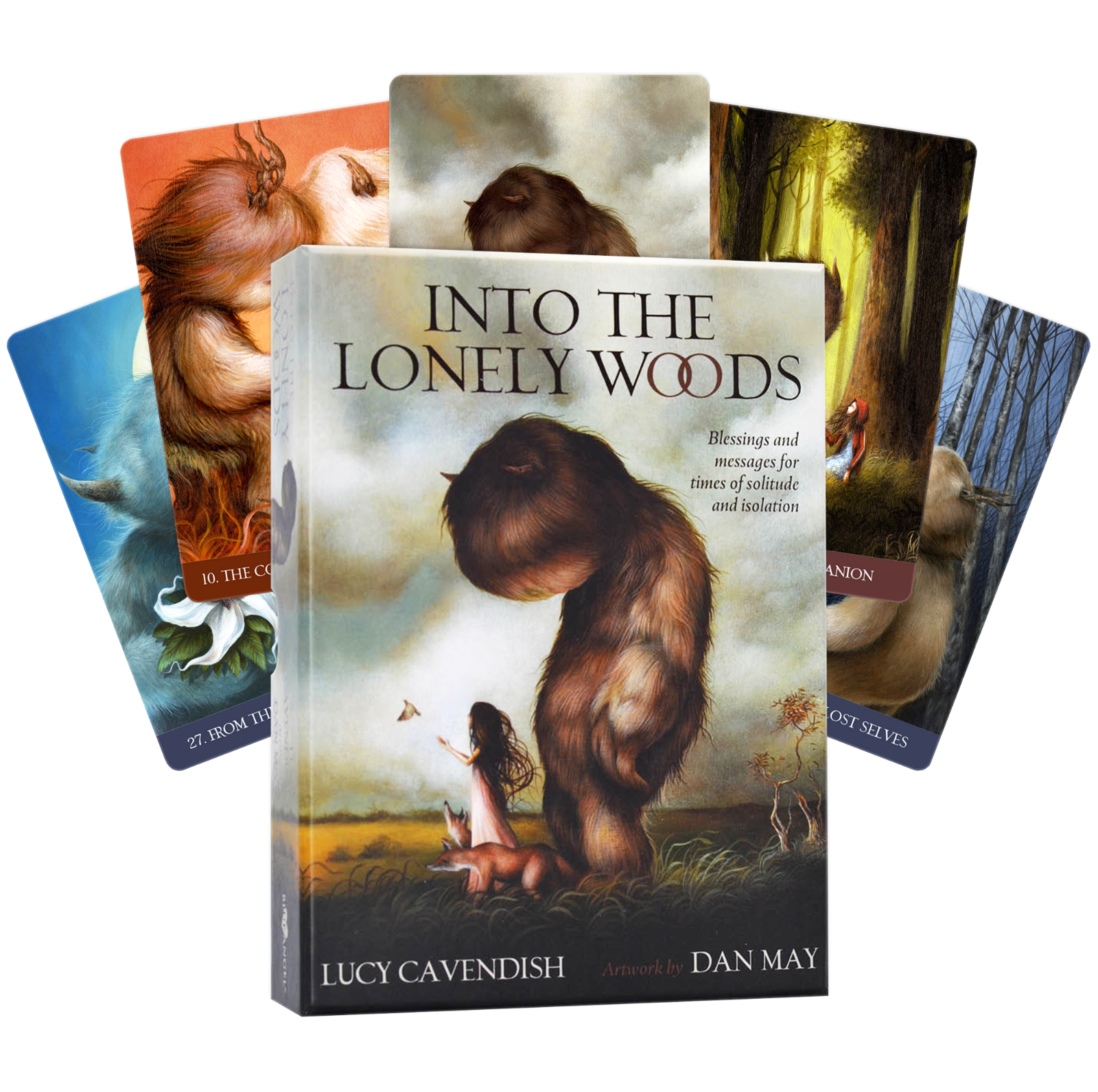Into The Lonely Woods Oracle Kortos Blue Angel