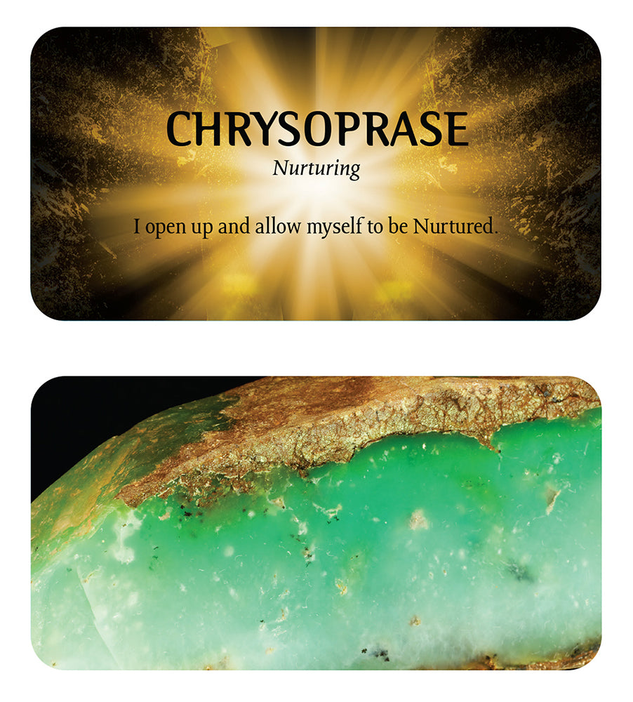 CRYSTAL WISDOM INSPIRATION CARDS: afirmacijų kortos su kristalų galia ir meile iš gamtos