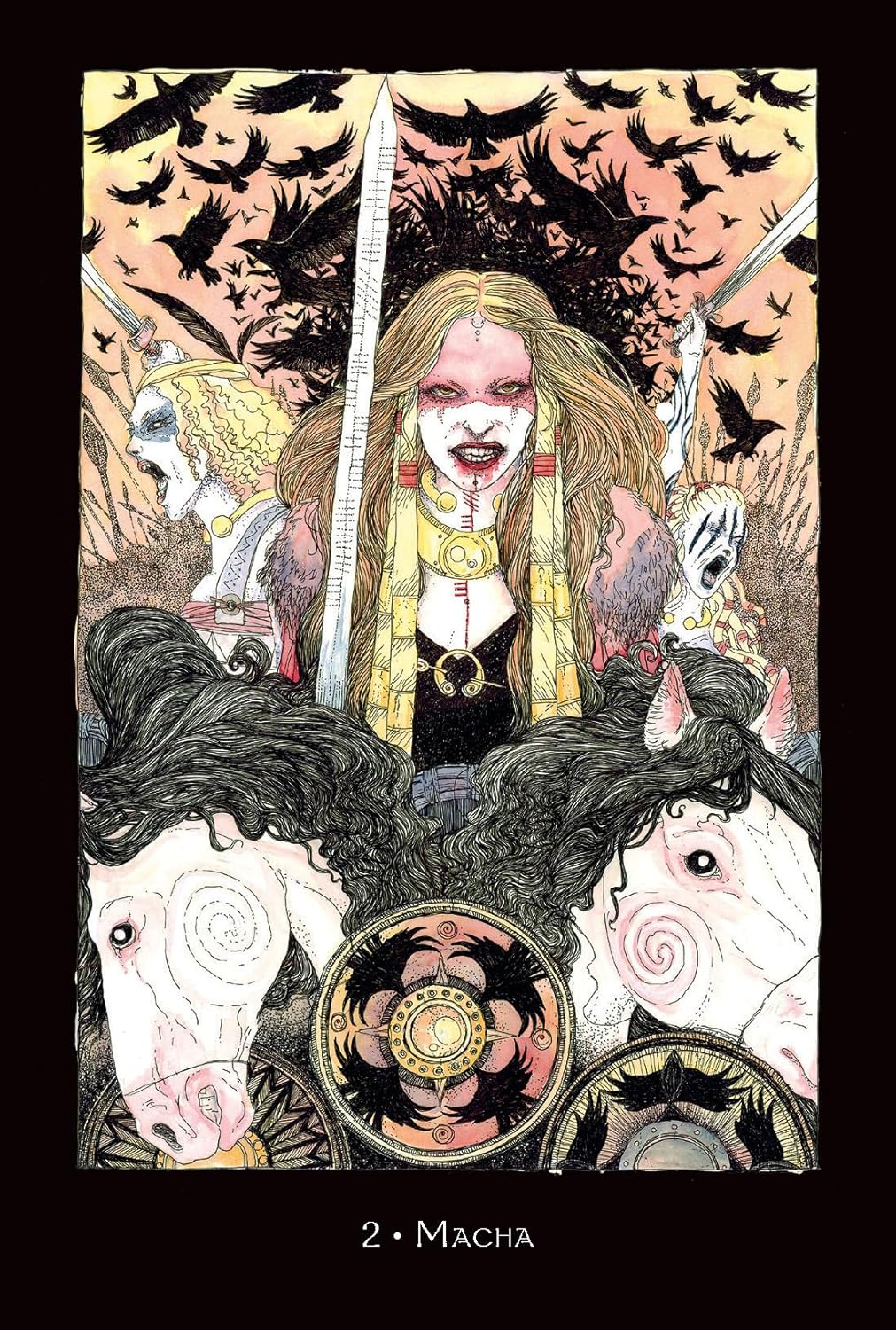 Call of the Morrigan Oracle kortos Llewellyn - OBUOLYS